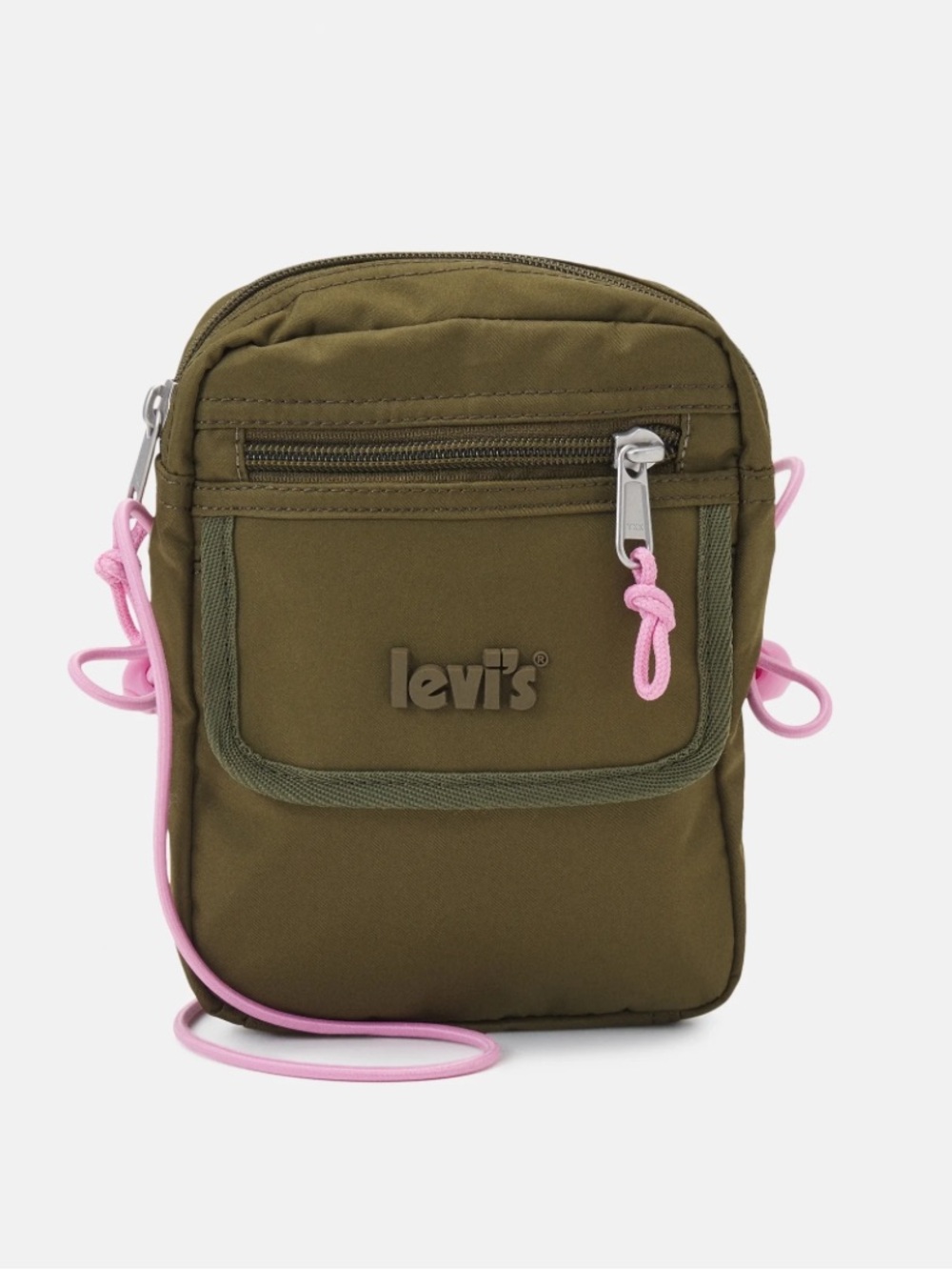Levi's® WOMEN'S UTILITY
LANYARD - Cross body bag-... with Pink Accents